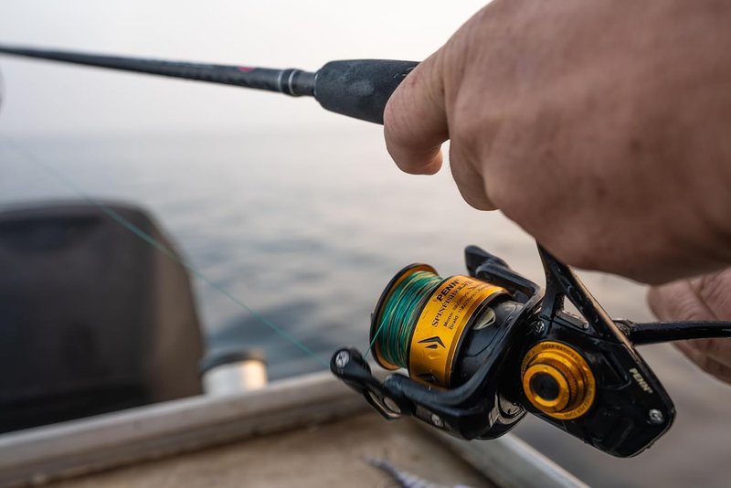 Spinning Fishing Reel - Penn Spinfisher VI with Durable Construction & Smooth Drag System