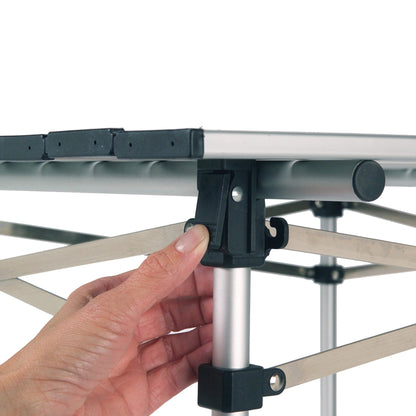 Coleman Outdoor Folding Table, Sturdy Aluminum Camping Table with Snap-Together Design, Seats 4 & Carry Bag Included, Great for Camping, Tailgating, Grilling, Hunting, Outdoor Dining & More