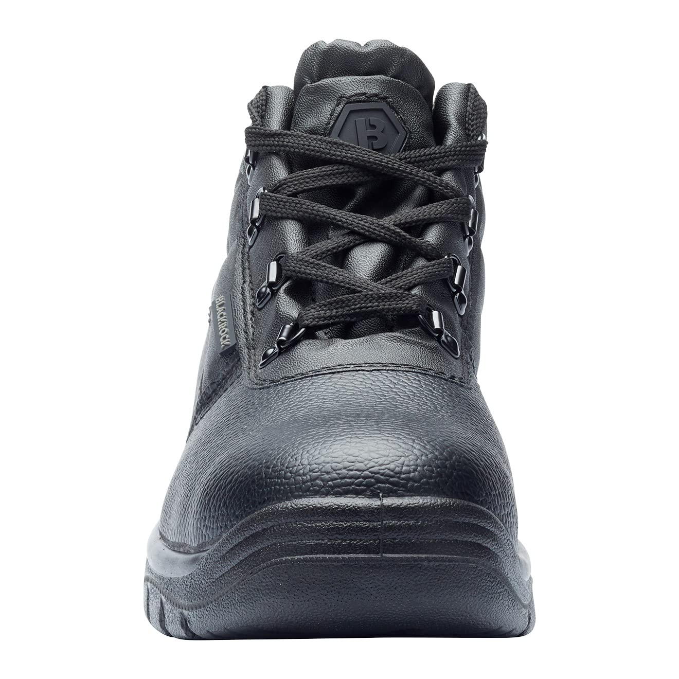 Blackrock Chukka Work Boots, Safety Boots, Safety Shoes, Steel Toe Cap, Mens Womens Ladies, Work Shoes, Black, Gardening, Lightweight, Leather, Wide Fit, Non Slip, On Site - Size 10