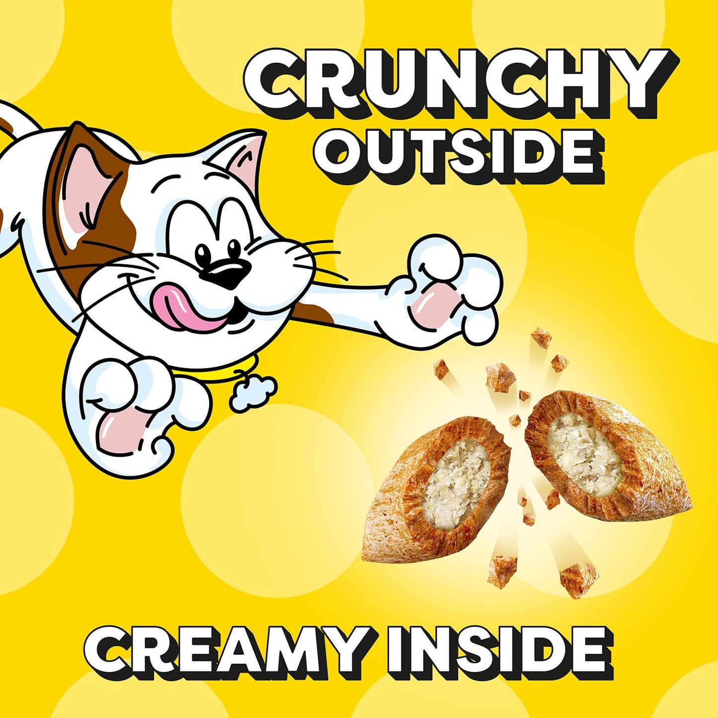 Temptations Classic Crunchy and Soft Cat Treats Variety Pack, 6.3 oz. Pouches (Pack of 6)