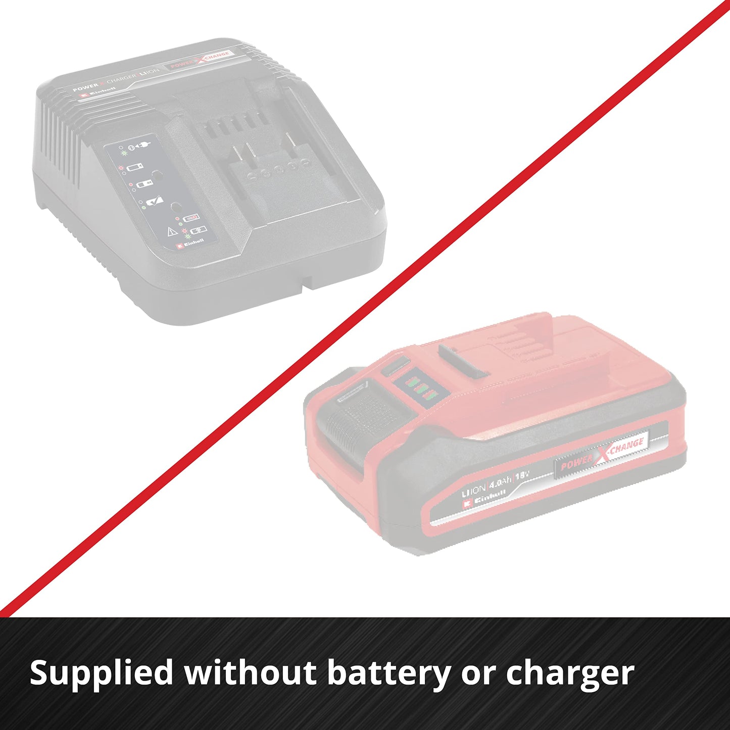Einhell 4513927 TC-CD 18/35 Li-Solo Power X-Change Lithium-Ion Cordless Speed Electronic Unit without Battery or Charger, 18.5 cm*19.5 cm*6.3 cm