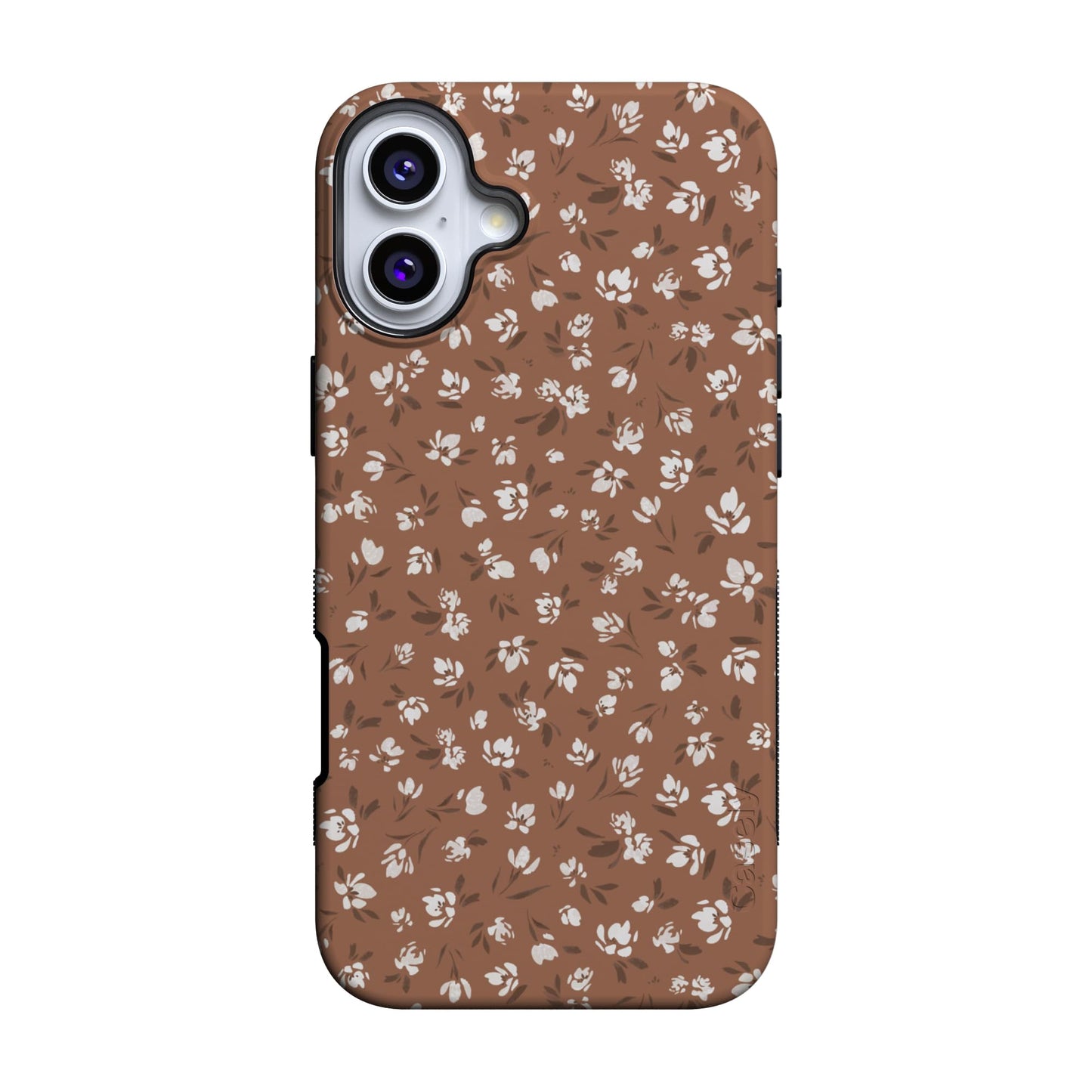 Casely iPhone 16 Case | Nantucket Cottage | Blue Hydrangea | Compatible with MagSafe | Bold Protective Design