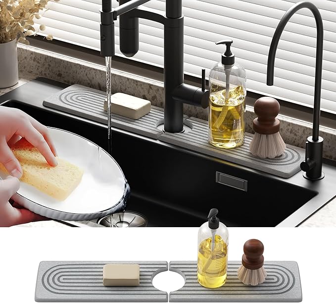 Quick Dry Sink Splash Guard
