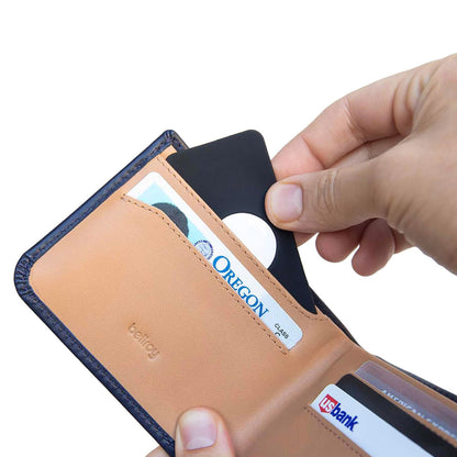AirTag Wallet Holder (2 Pack) - TagVault™ - The Best Way to Keep AirTag in Your Wallet | Ultra-Thin, Flexible, Stays Hidden, Patent Pending | Elevation Lab