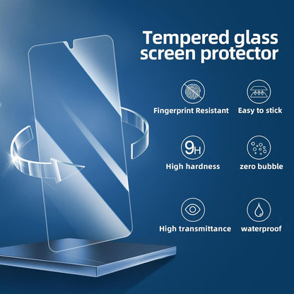 NEW'C 3 Pack Designed for Samsung Galaxy S24 Ultra Screen Protecto, (No for S24/S24 Plus), Tempered Glass, Case Friendly Scratch-proof, Bubble Free, Ultra Resistant