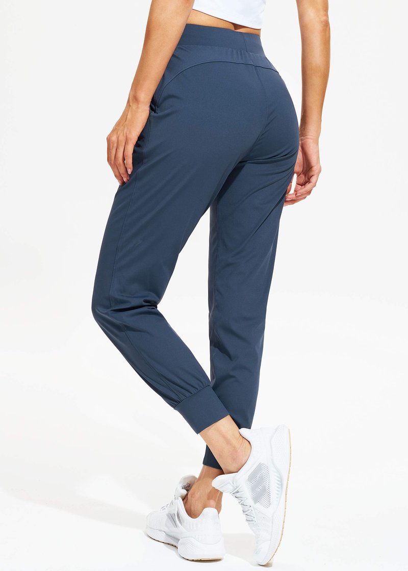 Libin Joggers for Women Petite/Regular/Tall Dance Sweatpants Athletic Workout Tapered Lounge Casual Teacher Pants for Running Yoga Cloths, Navy Blue M
