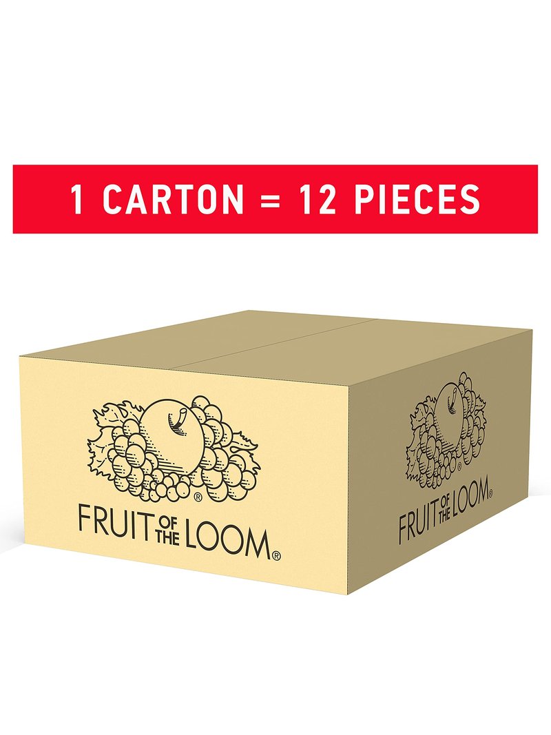 Fruit of The Loom Men's Eversoft Fleece Sweatpants, 12 Pack - Grey Heather, 4X-Large
