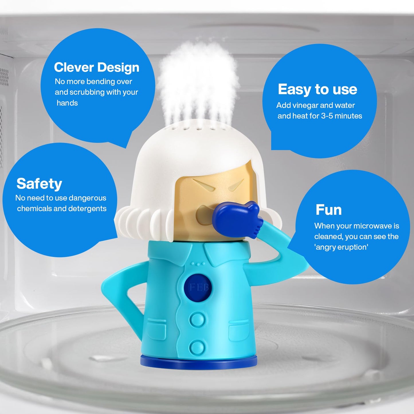 Chilly Mama Fridge Deodoriser, Spardar Refrigerator Odor Absorber Freezer Fridge Odor Eliminato, The Fun and Easy Way to Absorbs Odors with Amazing Results, Just Add Baking Soda to Absorb