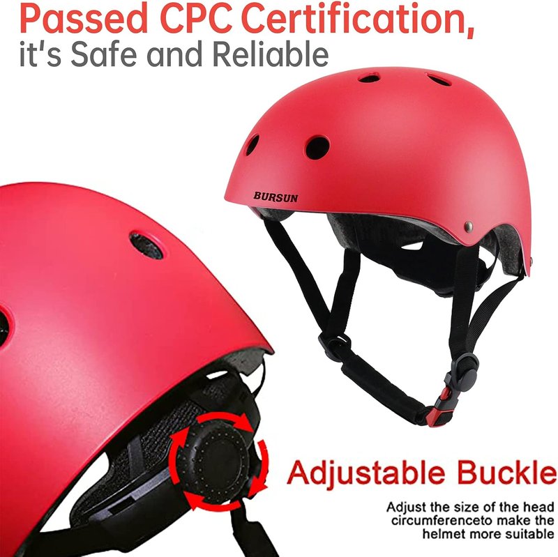 Kids Bike Helmet - Adjustable Toddler Helmet with Knee, Elbow & Wrist Pads | Ages 2-14, Ideal for Skateboarding & Biking