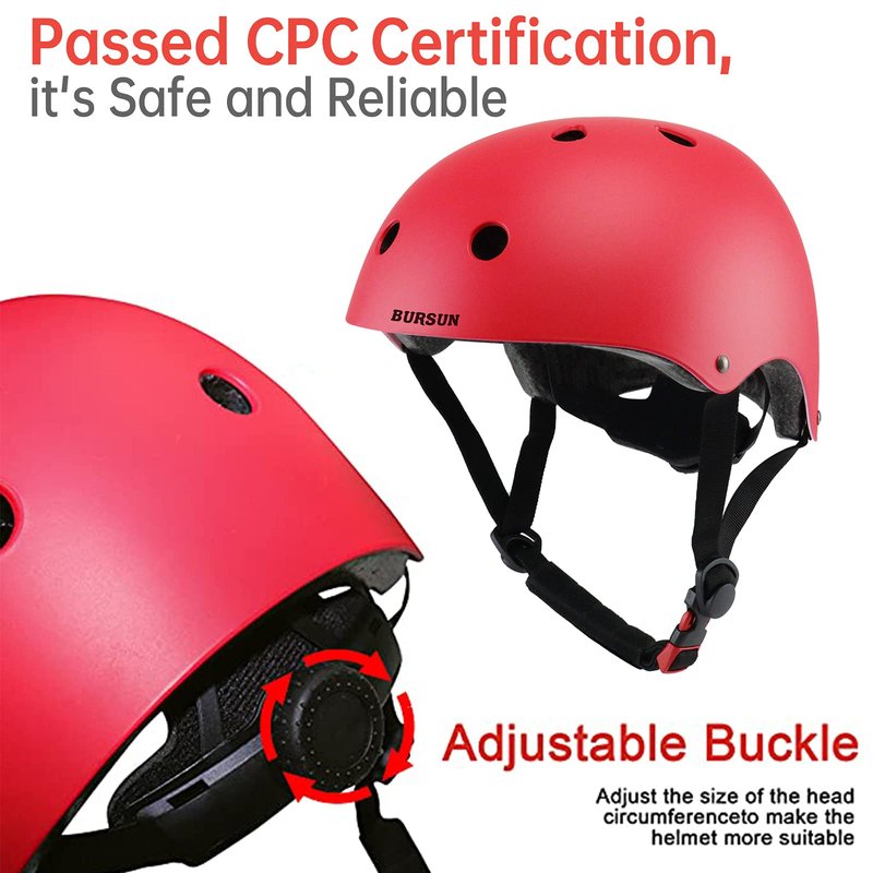 Kids Bike Helmet for Kids 3-5/5-8/8-14 Adjustable Toddler Helmets 2-4 Years with Knee Pads for Kids GirlsBoys Youth Skateboard Bicycle Helmet for Scooter Roller Skating Balance Bike