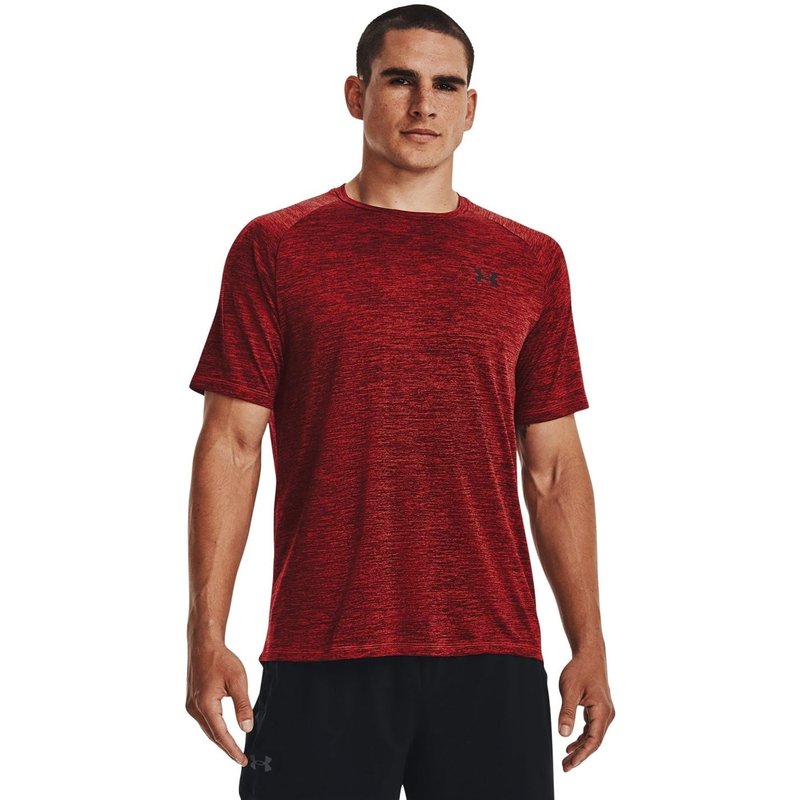 Under Armour Men's Tech 2.0 Short-Sleeve T-Shirt, (810) Bolt Red/Chestnut Red/Black, 5X-Large