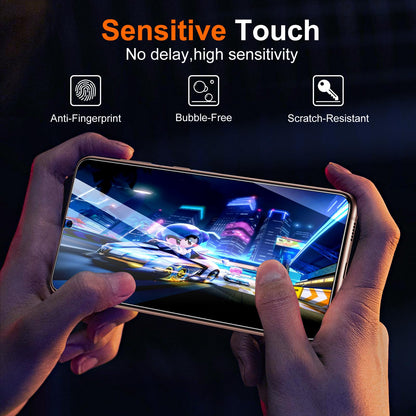 UniqueMe [2+3 Pack Compatible with Samsung Galaxy S21 5G - 6.2 inch Tempered Glass + Camera Lens Protector Screen Protector with Easy Installation Frame[9H Hardness]