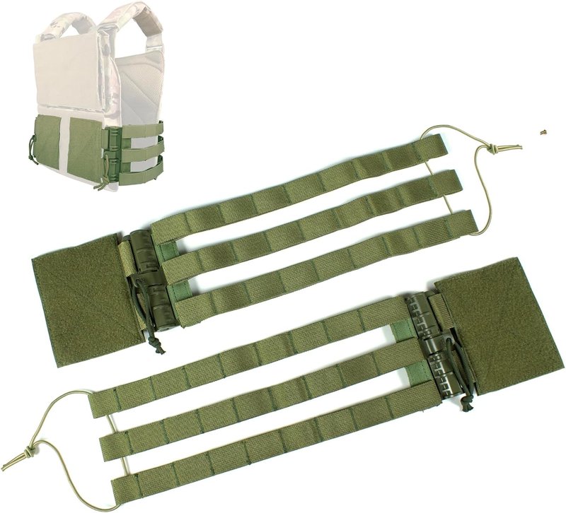 Tactical Skeletal Quick Release Cummerbund - Molle Vest Plate Carrier Strap | Adjustable Fit & Durable Design