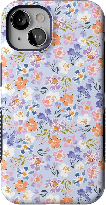 Casely iPhone 13 Case | Be Mine | Tiny Hearts | Compatible with MagSafe | Bold Protective Case Design