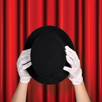 Beistle Deluxe Theatrical Gloves - White