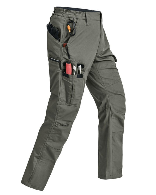 Rapoo Tactical Pants for Men Cargo Hiking Working Hunting Pants for Men Mens Outdoor Pants Green 34Wx30L