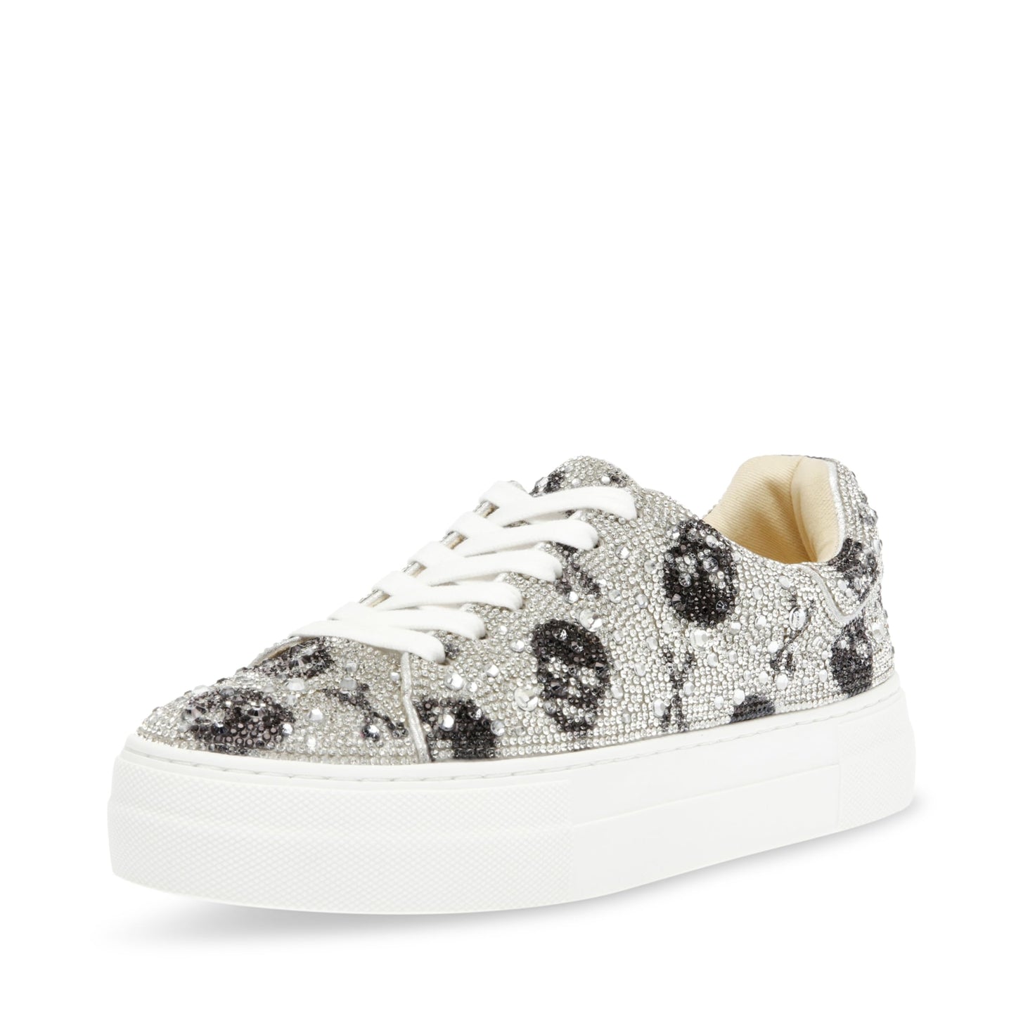 Betsey Johnson Women's Sidny Sneaker, Skulls, 8.5