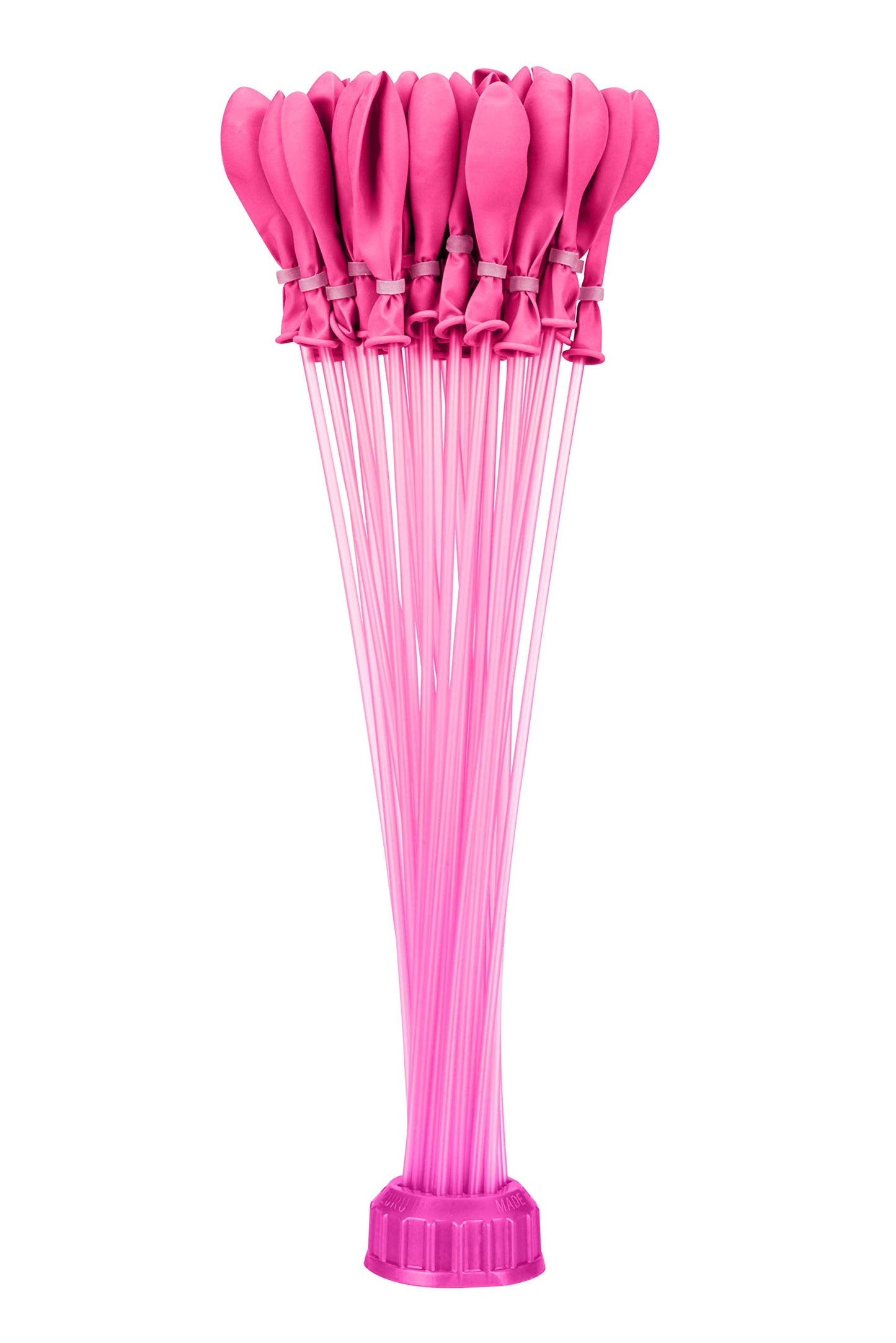 Bunch O Balloons Pink (3 Bunches) by ZURU, 100+ Rapid-Filling Self-Sealing Pink Colored Instant Water Balloons for Outdoor Family, Friends, Children Summer Fun (3 Bunches, 100 Balloons)