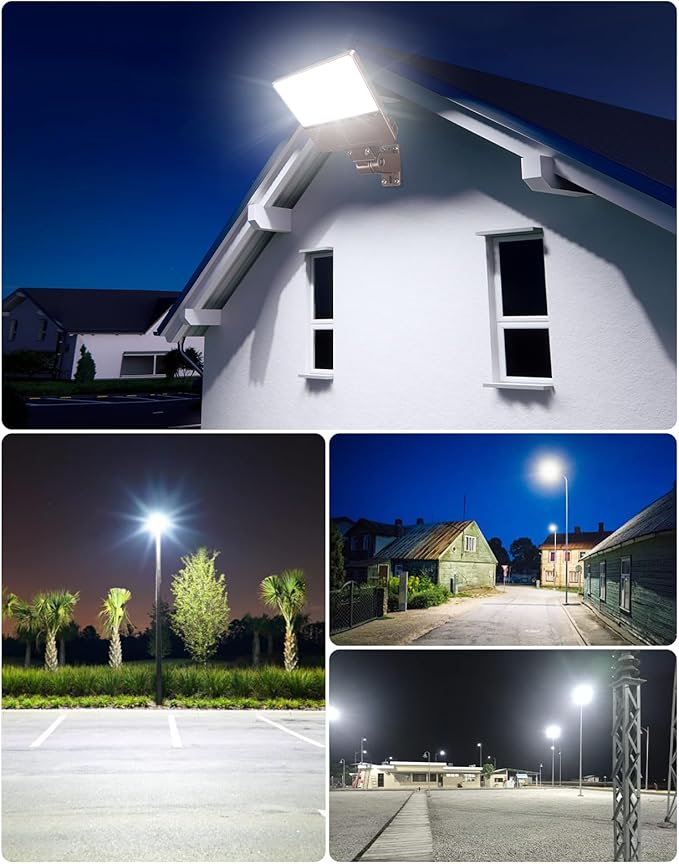 LED Parking Lot Light 150W 120W 90W Tunable, LED Shoebox Light 5700K 5000K 4500K Adjustable Arm&Slip Fitter, DLC Listed Outdoor Pole Light with Photocell, IP65 Commercial Street Area Flood Lighting