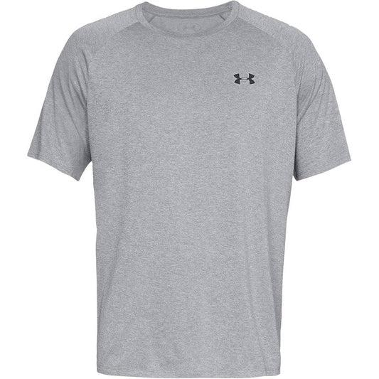 Under Armour Men's Tech 2.0 Short-Sleeve T-Shirt, Steel Light Heather (036)/Black, X-Small