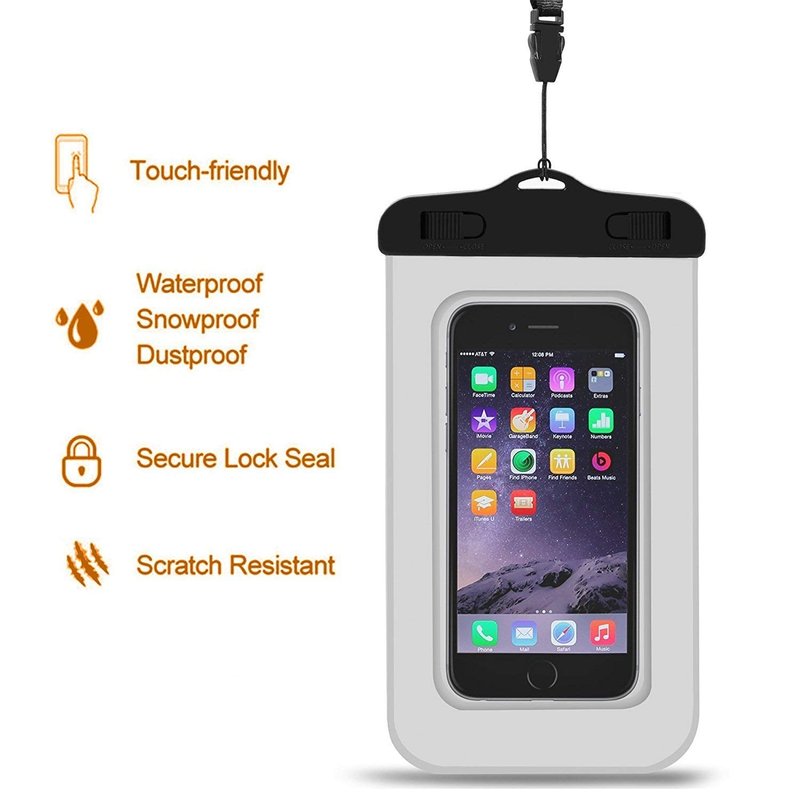 Unigear Dry Bag Waterproof, Floating and Lightweight Bags for Kayaking, Boating, Fishing, Swimming and Camping with Waterproof Phone Case (Army Green, 10L)