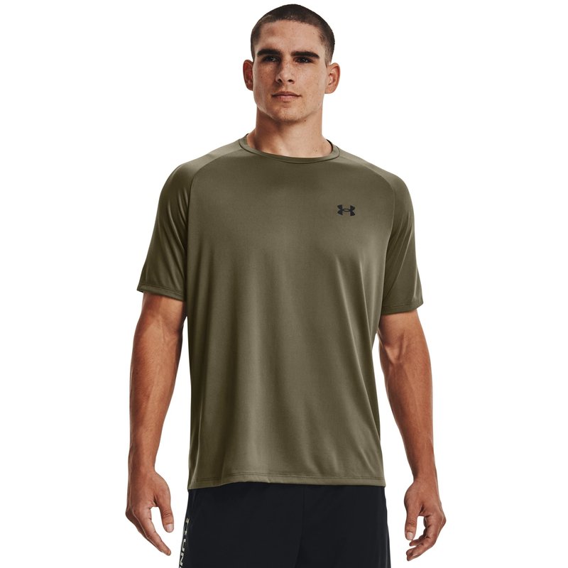 Under Armour Men's Tech 2.0 Short-Sleeve T-Shirt, Tent (361)/Black, Large