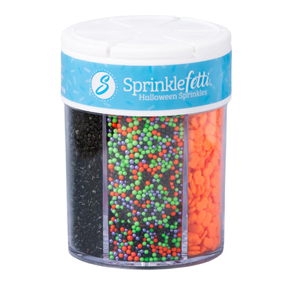 Sweets Indeed Valentines Sprinkles 6-Cell Jar | Heart Sprinkles, Red White Pink Jimmies & Sanding Sugar | Baking & Decorating | 6.45 ounces