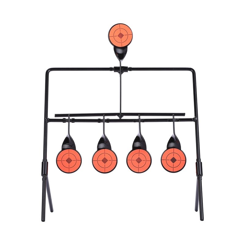 Hiram Air Gun Pellet BB Gun Resetting Target, Rated for .22/.177 Caliber