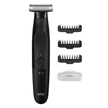 Braun Series XT3 - Beard Trimmer, Shaver, Electric Razor for Men, Manscaping Kit, Durable Blade, XT3000