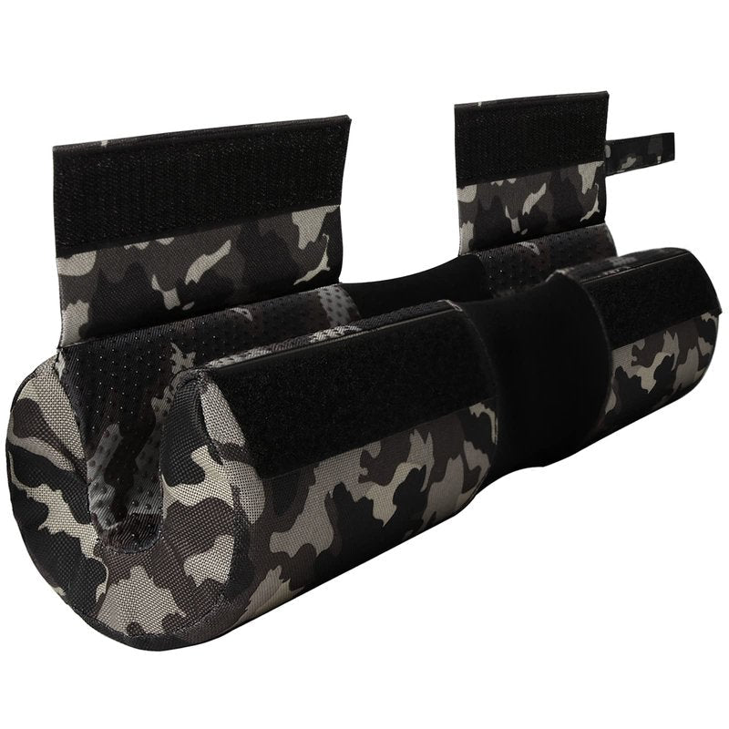 POWER GUIDANCE Barbell Squat Pad - Neck & Shoulder Protective Pad Anti-Skid Points for Squats, Lunges, Hip Thrusts, Weightlifting - Fit Standard and Olympic Bars, Camouflage