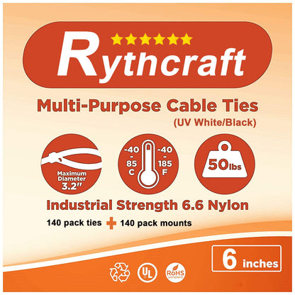 140 Pack 3/4" Zip Tie Adhesive Mounts Self Adhesive Cable Base Holders with Multi-Purpose Tie wire clips with screw hole,Anchor stick on wire holder,Black