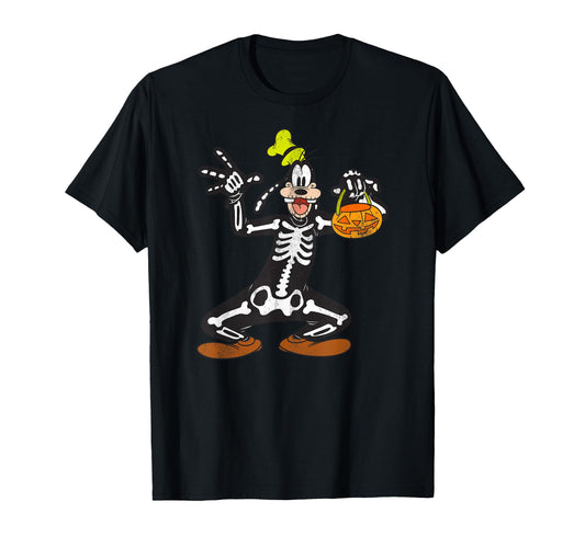 Disney - Goofy Skeleton Halloween T-Shirt