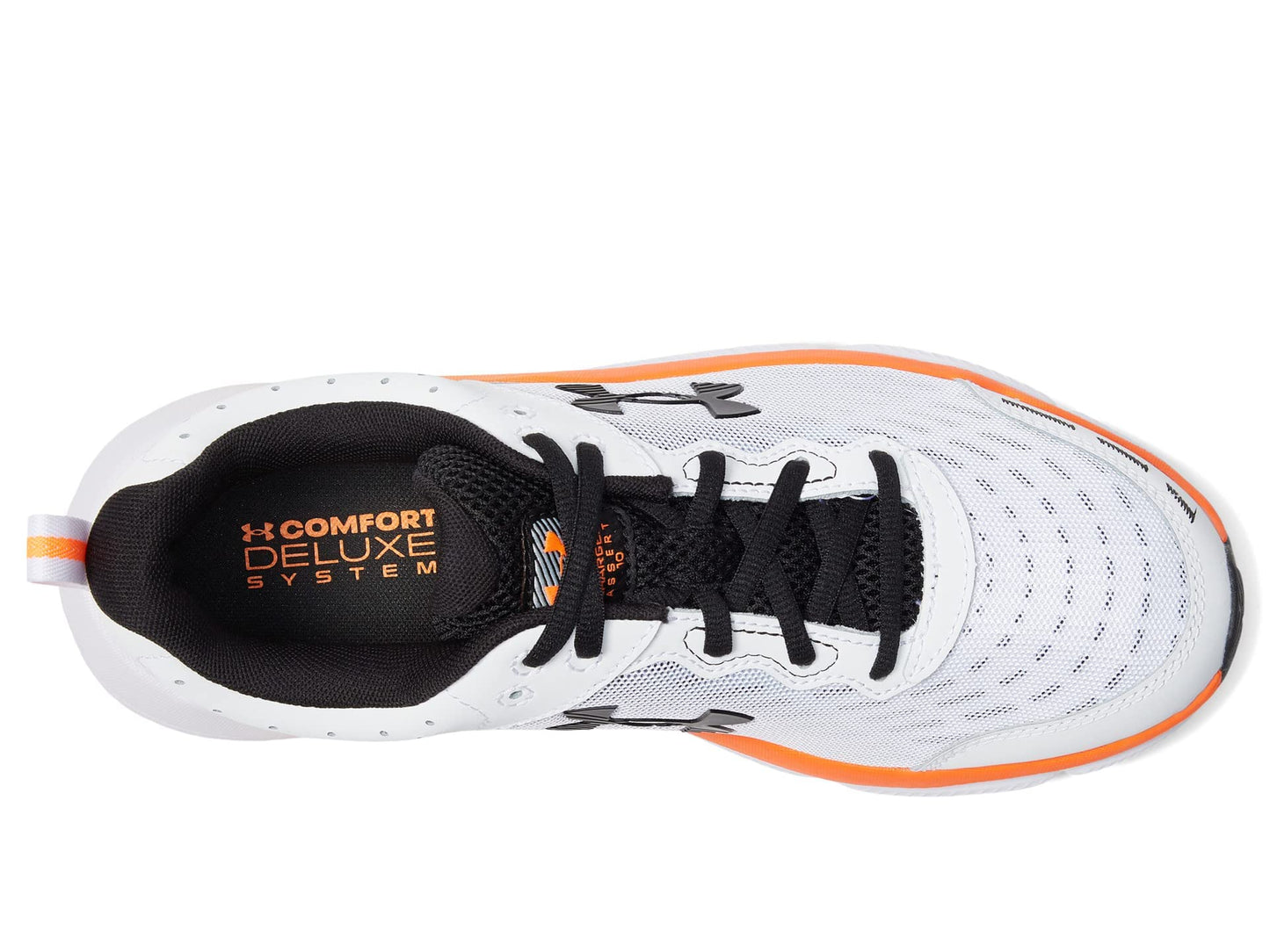 Under Armour Men's Charged Assert 10, (101) White/White/Black, 10.5, US