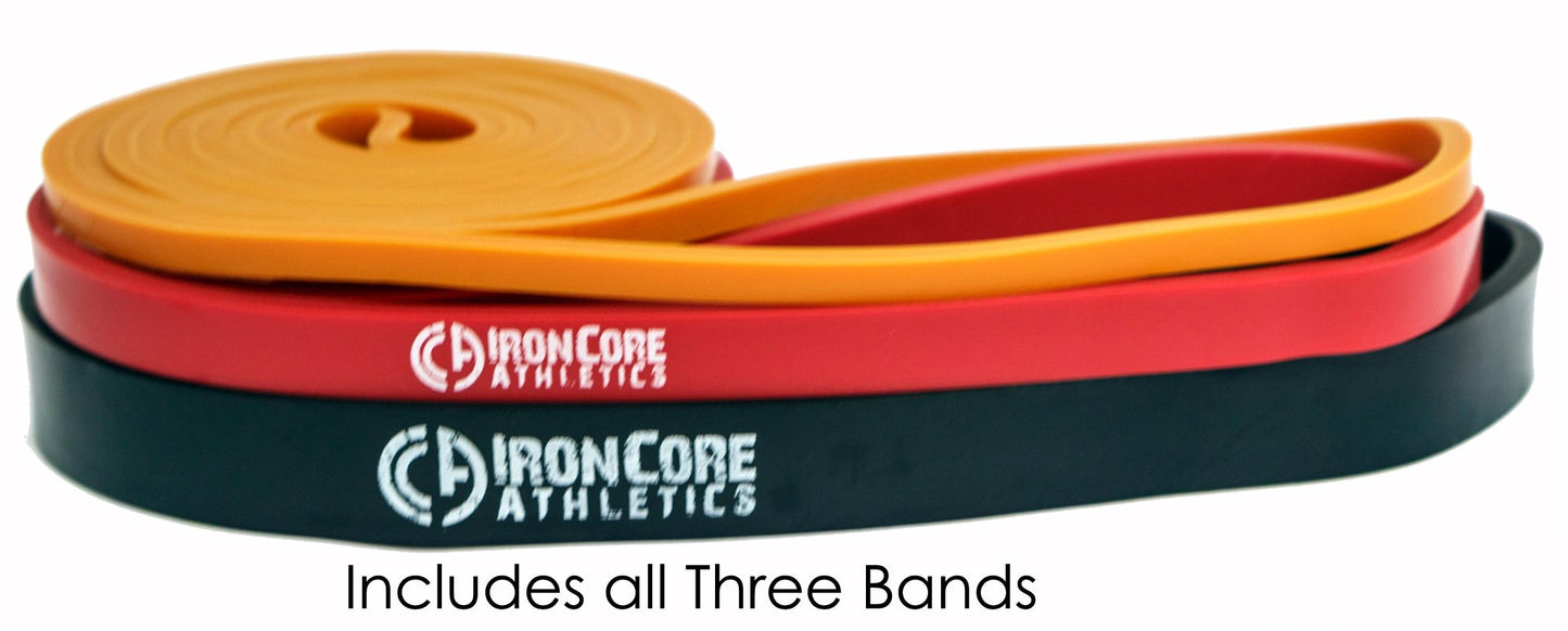 Pull Up Assistance Bands - Commercial Gym Quality 41" Loop Exercise Pull-Up Bands - 4 Different Resistance Levels to Choose from