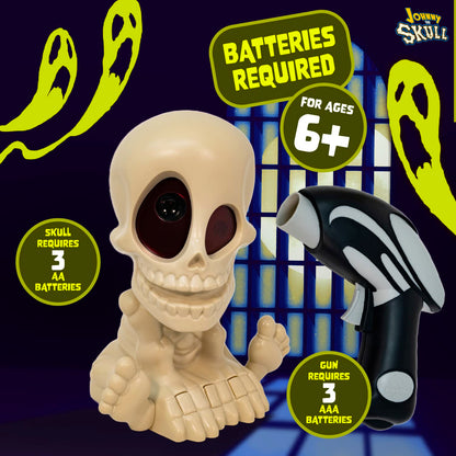 Fotorama Johnny The Skull, Blast The Ghosts for Fun and Adventure, for Kids and Family Indoor Game Play