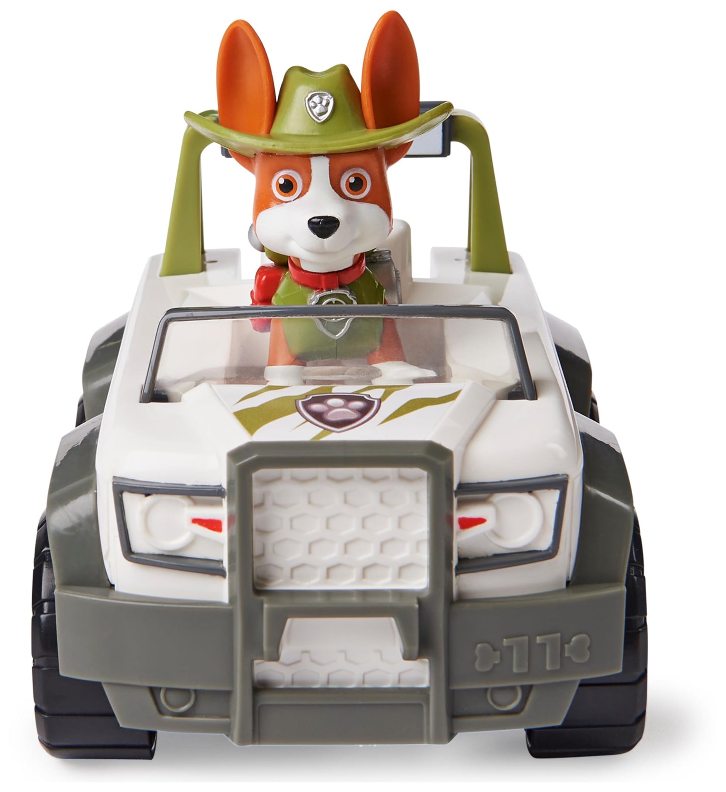 Paw Patrol, Tracker’s Jungle Cruiser, Toy Truck with Collectible Action Figure, Sustainably Minded Kids’ Toys for Boys & Girls Aged 3 and Up