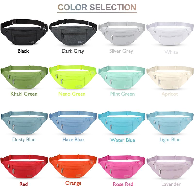 Large Stylish Belt Bag for Women Red fanny Pack Crossbody Sling Bags Waist Packs with Adjustable Strap Gifts for Women