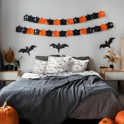 4 Pcs Halloween Throw Pillow Covers 18x18, Soft Faux Fur Pillow Cases Decorations, Fluffy Plush Accent Couch Cushion Case for Halloween Chair Sofa Bedroom Living Room Home Decor(Ghost A)