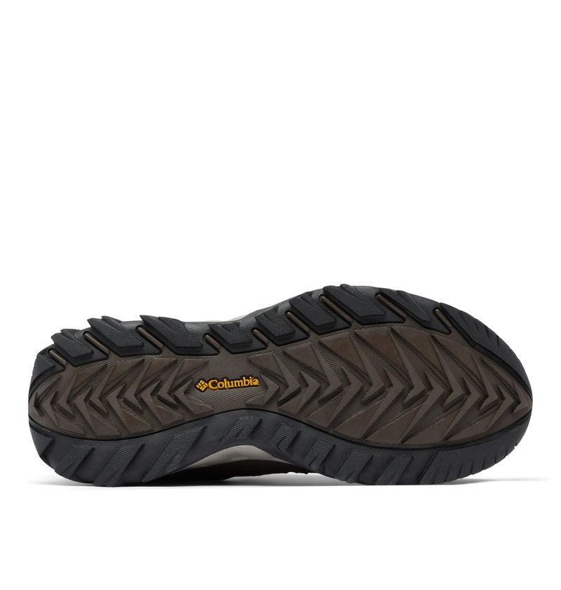 Columbia Men's Strata Trail Low, Cordovan/Golden Yellow, 11.5