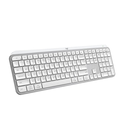 Logitech MX Keys S Wireless Keyboard, Low Profile, Fluid Precise Quiet Typing, Programmable Keys, Backlighting, Bluetooth, USB C Rechargeable, for Windows PC, Linux, Chrome, Mac - Graphite
