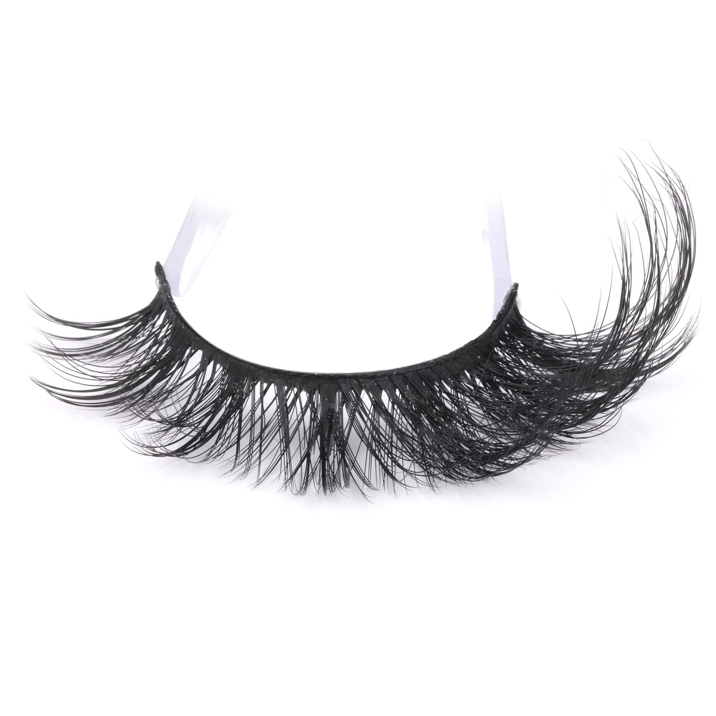 False Eyelashes Wispy Lashes Natural Look Fake Eyelashes Cat Eye Lashes Mink Fluffy Strip False Lashes Fox Eye Lashes Pack 7 Pairs ALICROWN