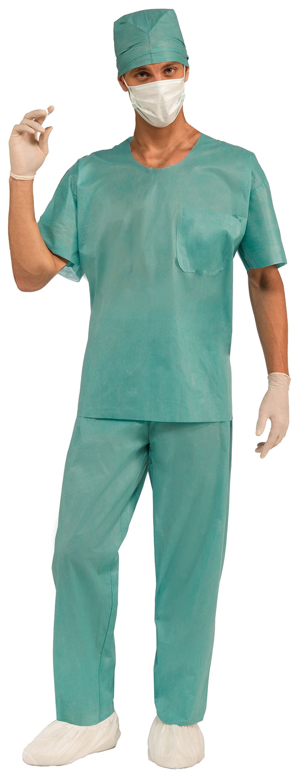 Rubies Men's E.R. Doctor Adult Sized Costume, Green, One Size US for Themed Parties and Halloween