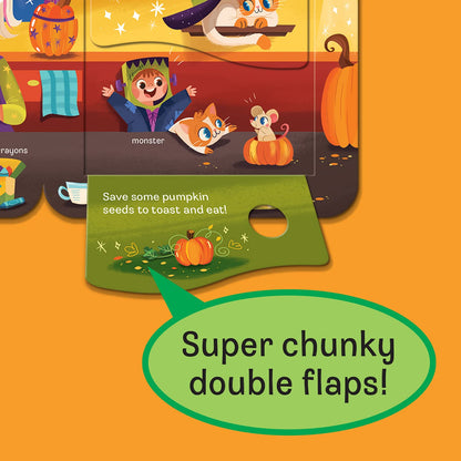 Boo Halloween Lift-a-Flap Board Book Ages 0-4 (Peek-A-Flap)