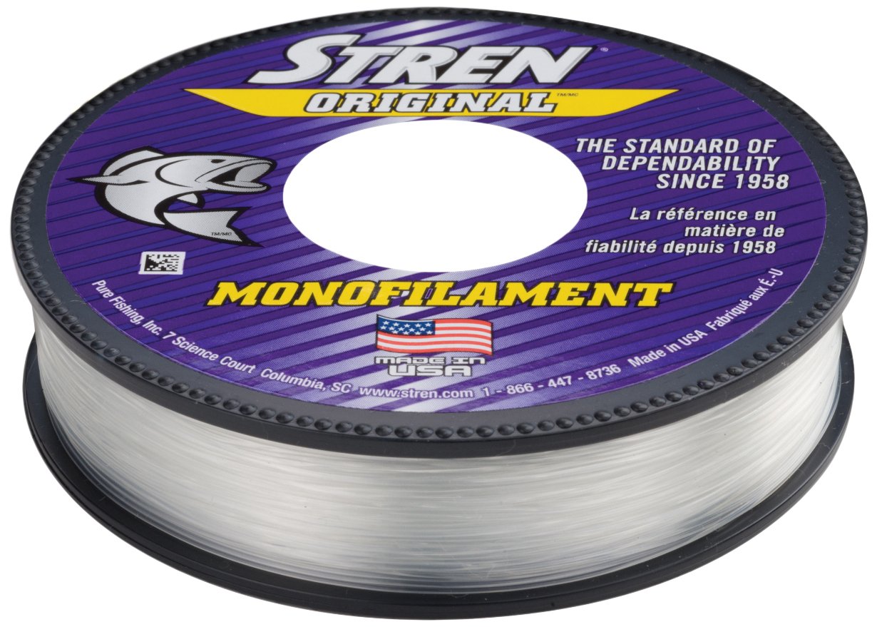 Stren Original Monofilament Fishing Line, Clear/Blue Fluorescent, 10lb | 4.5kg, Suitable for Freshwater Environments