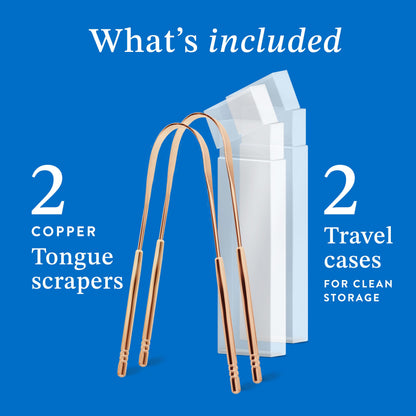 Mouthology Tongue Scraper for Adults (2 Pack), Reduce Bad Breath, Metal Tongue Scraper, Tongue Cleaner, Tongue Scraper, Stainless Steel Tongue Scraper, Tongue Cleaner for Adults, Tongue Scrubber