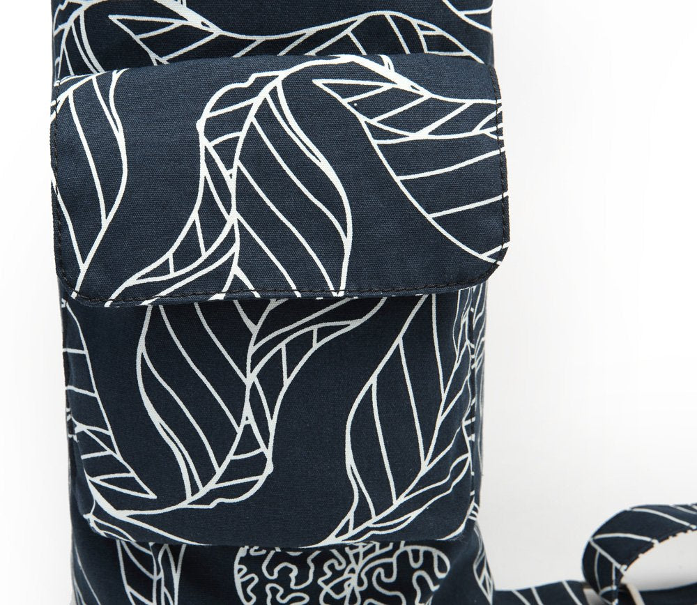 ELENTURE Yoga Mat Bag for Women & Men,Travel Gym Bag for 1/4" 1/3" Thick Exercise Yoga Mat, Full-Zip Yoga Mat Carrier Bag for Class workout Bachelorette with Pockets and Adjustable Strap