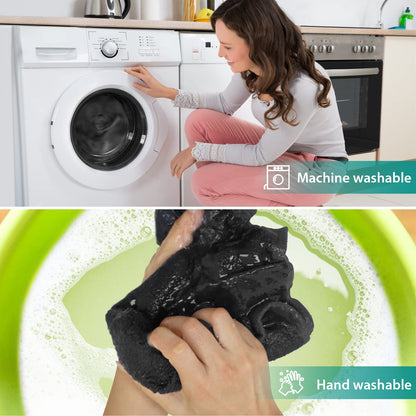 PETTOM Dog Drying Coat Super Absorbent, Adjustable Microfiber Dog Towel Robe, Soft Dogs Robe Quick Drying, Dogs Bathrobe for Bath, Swimming, Muddy Walks (Grey,L)