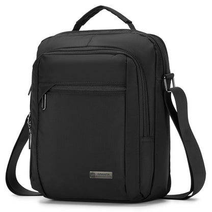 SPAHER Men Handbags Shoulder Bags Messenger Business Bag Crossbody Satchel Sling Waterproof Travel Bag Daily Man Bag Gift with Adjustable Shoulder Strap for Ipad