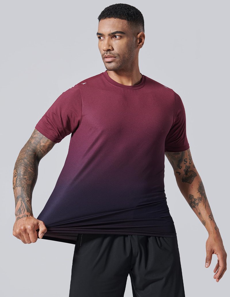 5 Pack Men’s Active Quick Dry Crew Neck T Shirts | Athletic Running Gym Workout Short Sleeve Tee Tops Bulk (Set 3, 3X-Large)