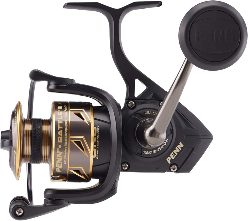 Penn Battle IV Spinning Fishing Reel - High Performance, Durable Design | 2500 Size